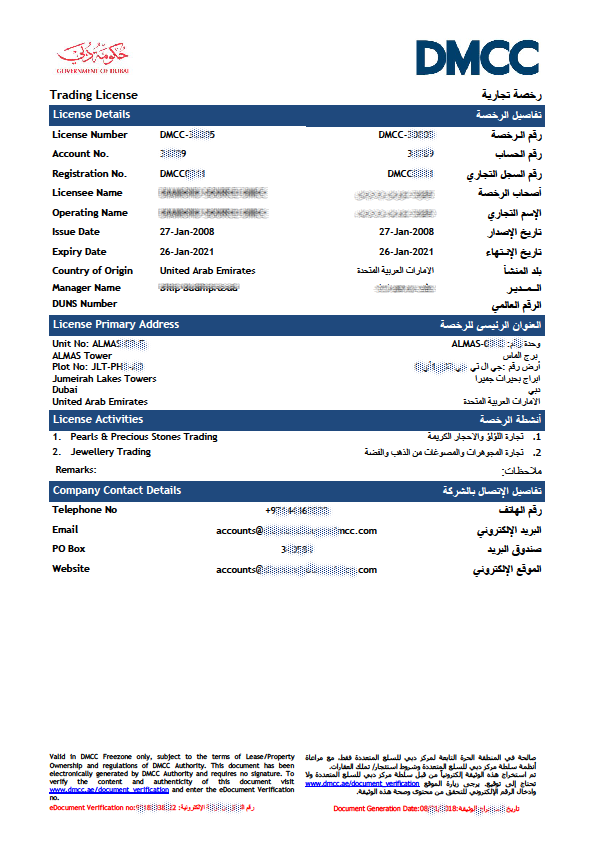 Certificate of Incorporation